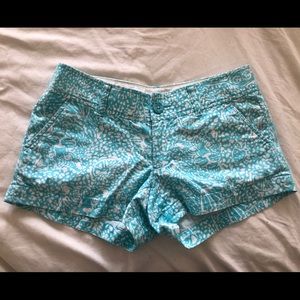 Lilly Pulitzer blue shorts